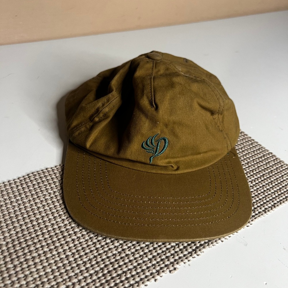 Duck Camp Co Brown Snapback Hat 100% Cotton Outdoor Premium Goods Cap